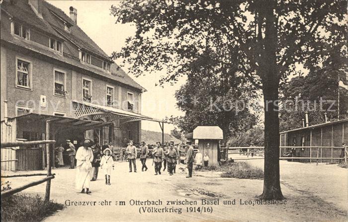 Otterbach Weil Rhein Grenzverkehr Basel - Leopoldshoehe