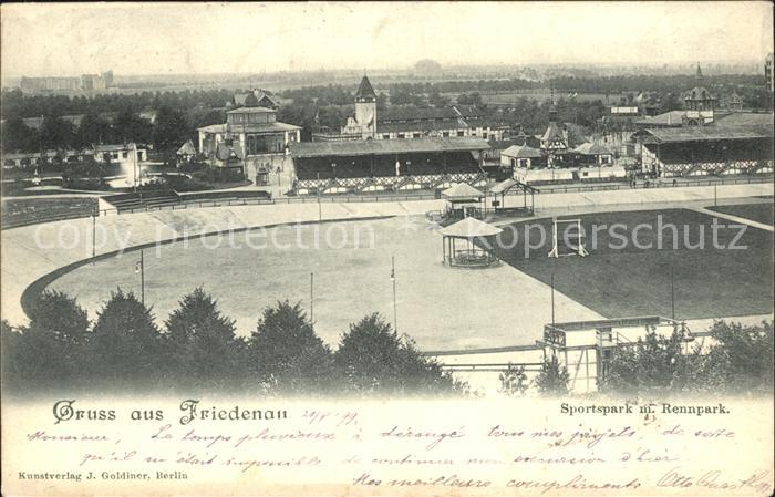 Friedenau Berlin Sportspark Rennpark
