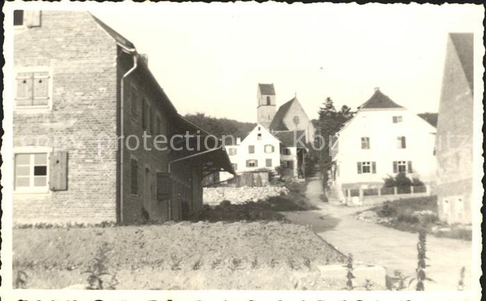 Haltingen Weil am Rhein BW Kirche Dorf