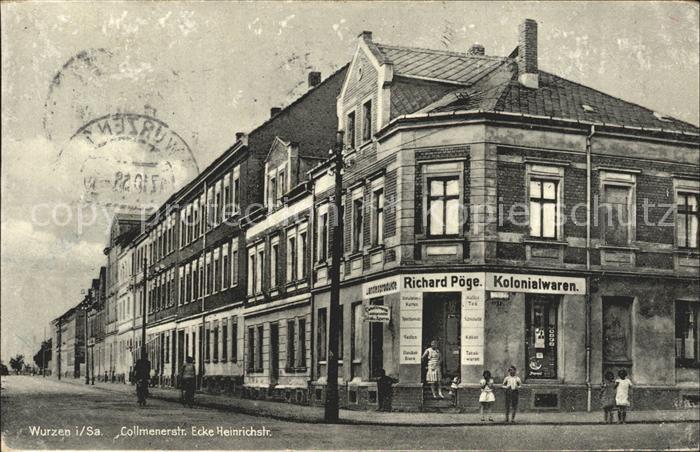 Wurzen Sachsen Collmenerstrasse Ecke Heinrichstrasse