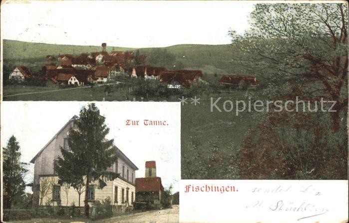 Fischingen Baden Gasthaus zur Tanne