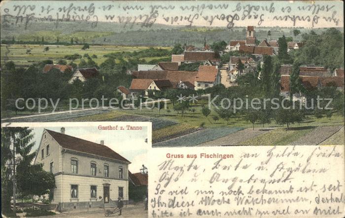 Fischingen Baden Gasthof zur Tanne Dorf