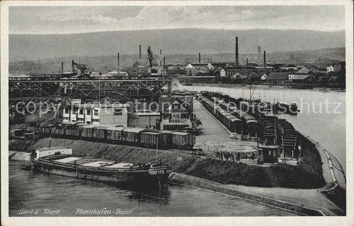 Weil Rhein Rheinhafen- Basel