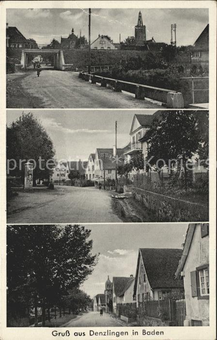 Denzlingen Strasse Unterfuehrung Haeuser