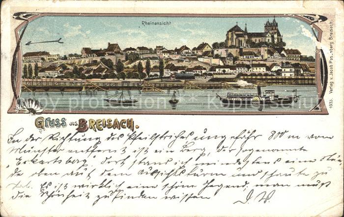 Breisach Rhein Rheinansicht