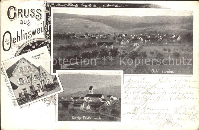 Pfaffenweiler Breisgau Oehlinsweiler Kirche Pfaffenweiler