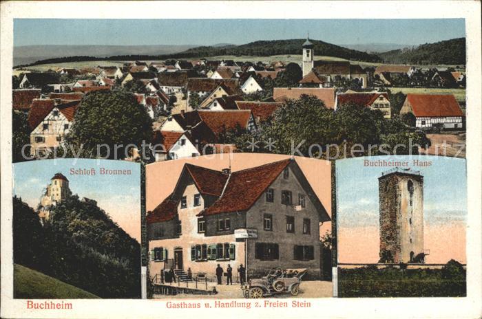 Buchheim Messkirch Schloss Bronnen Buchheimer- Hans Gasthaus und Handlung zum Fr