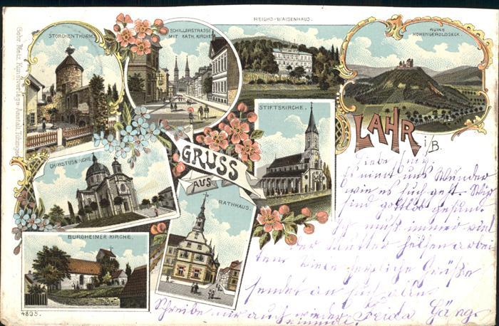 Lahr Schwarzwald Stiftskirche Christuskirche Burgheimer Kirche