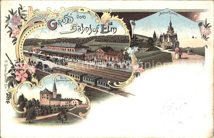 Schluechtern Bahnhof Elm