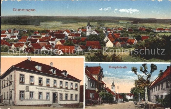 Dunningen Wuerttemberg Hauptstrasse