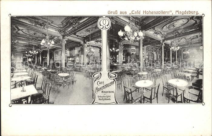 Magdeburg Cafe Hohenzollern