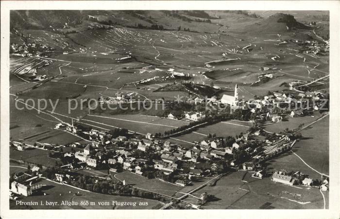 Pfronten Fliegeraufnahme