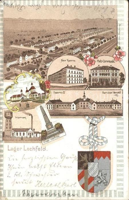 Lechfeld Lager Wappen Kaserne