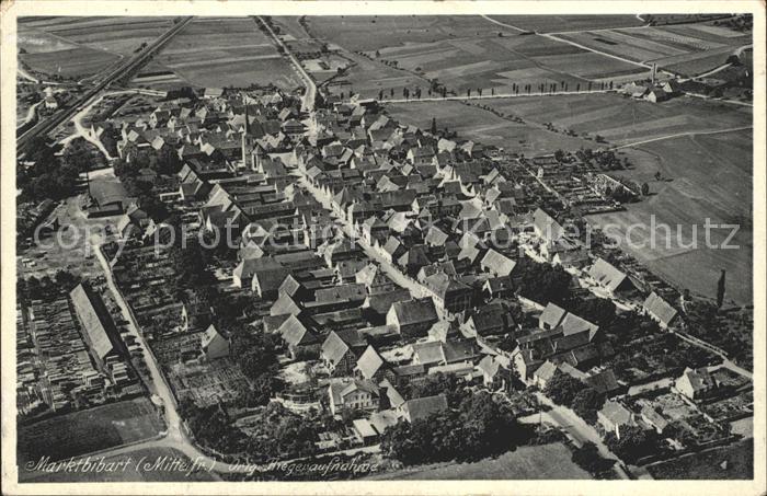 Markt Bibart Fliegeraufnahme