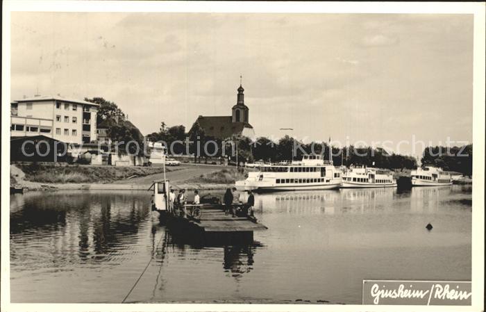 Ginsheim-Gustavsburg Schiffe Kirche