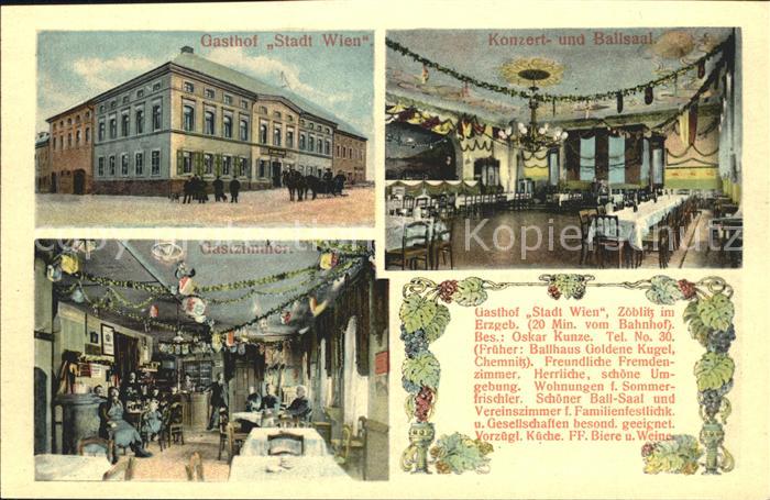 Zoeblitz Sachsen Gasthof Stadt Wien Gastzimmer