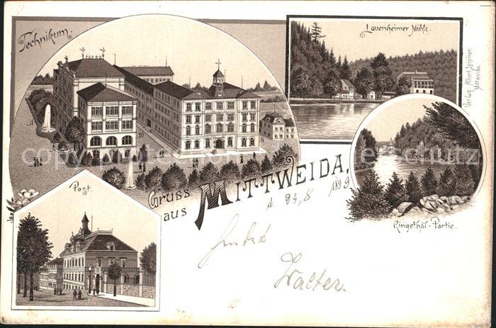 Mittweida Lauenheimer Muehle Post Technikum