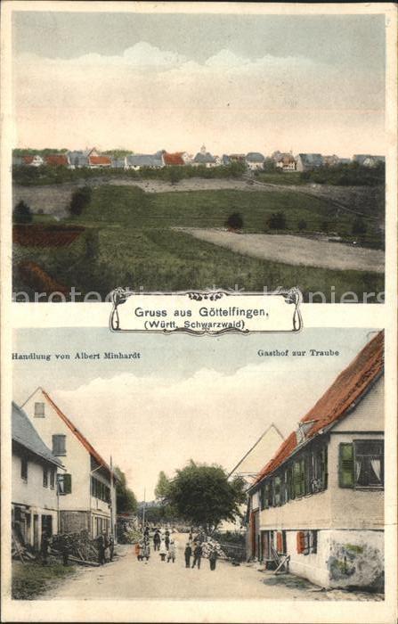 Goettelfingen Gaeu Handlung Albert Minhardt Gasthof zur Traube