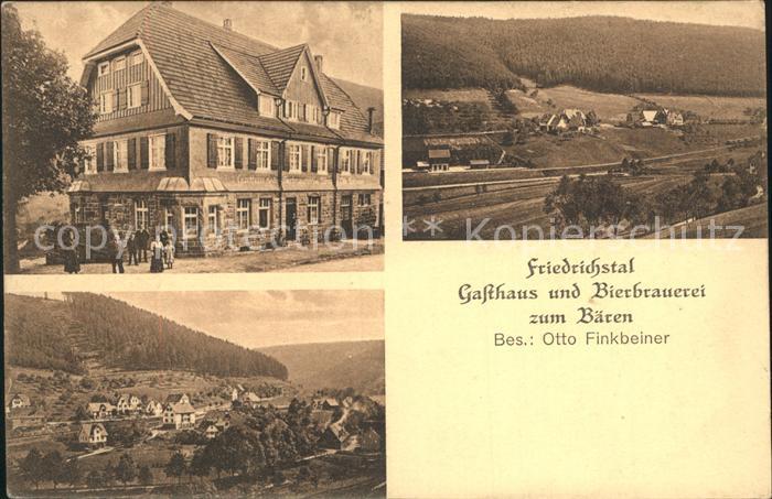 Friedrichstal Baiersbronn Gasthaus Bierbrauerei zum Baeren