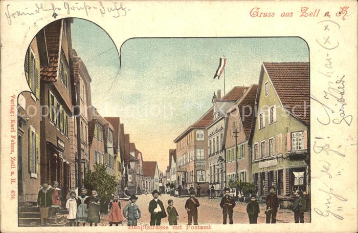Zell Harmersbach Hauptstrasse Postamt