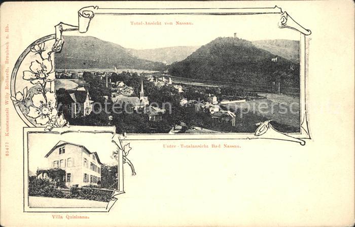 Bad Nassau Totalansicht Villa Quisisana