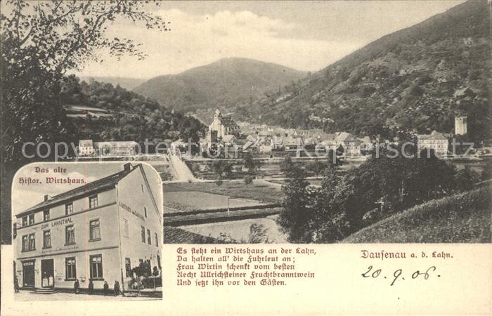 Dausenau Das alte Historische Gasthaus