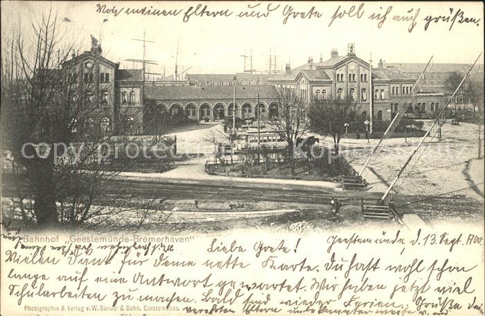 Geestemuende Bahnhof