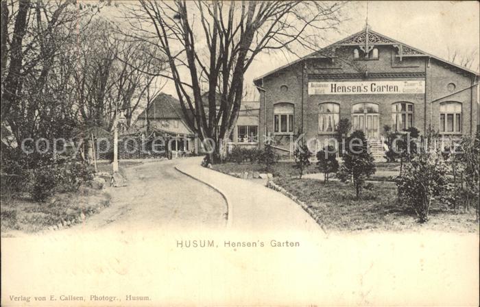 Husum Nordfriesland Hensens Garten