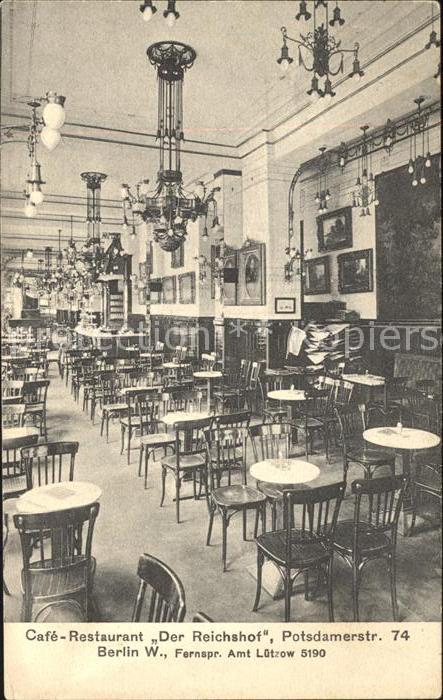 Berlin Cafe Restaurant Der Reichshof