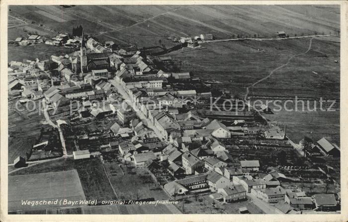 Wegscheid Niederbayern Fliegeraufnahme