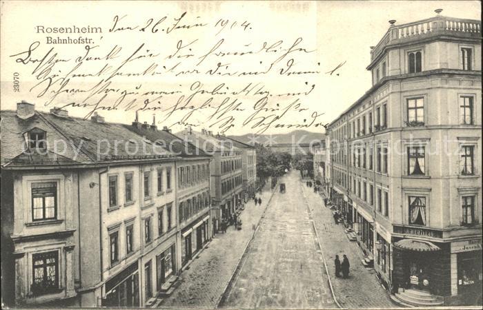 Rosenheim Bayern Bahnhofstrasse