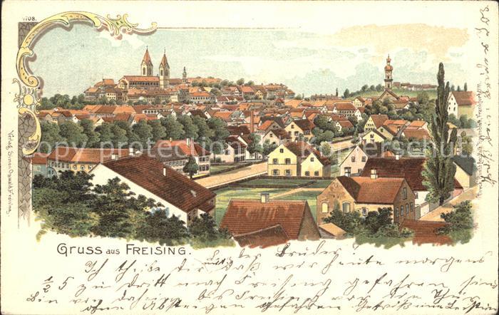 Freising Oberbayern Gesamtansicht