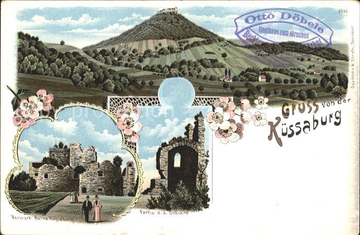 Kuessaburg Vorwerk Ruine Kuessaburg