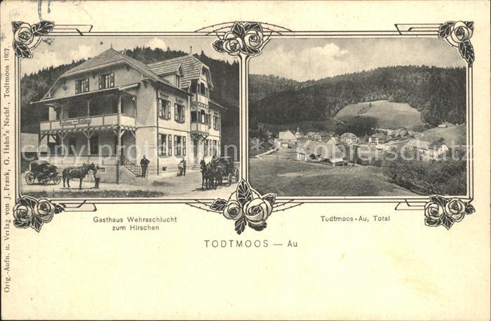 Todtmoos Gasthaus Wehraschlucht zum Hirschen