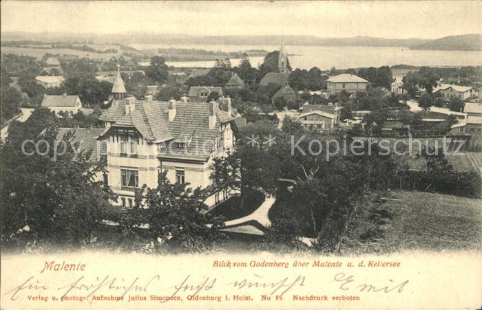 Malente-Gremsmuehlen Blick vom Godenberg