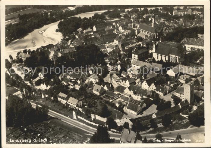Landsberg Lech Fliegeraufnahme