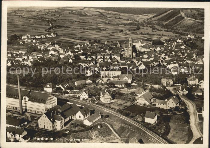 Hardheim Odenwald Fliegeraufnahme