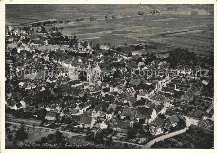 Reichelsheim Wetterau Fliegeraufnahme