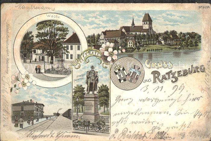 Ratzeburg Wache Kriegerdenkmal Bahnhof