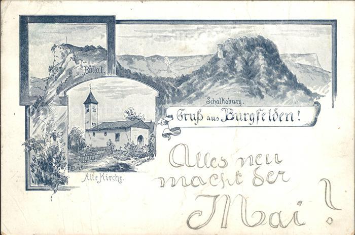 Burgfelden Alte Kirche Boellat Schalksburg