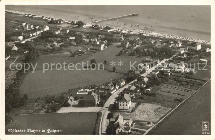 Dahme Ostseebad Fliegeraufnahme