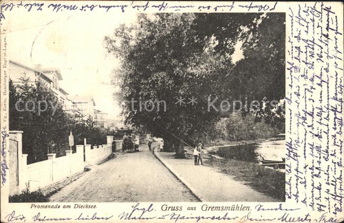 Gremsmuehlen Prommenade am Diecksee