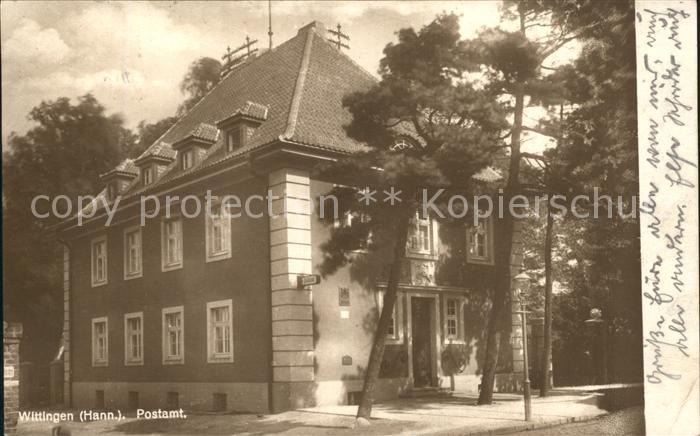 Wittingen Niedersachsen Postamt
