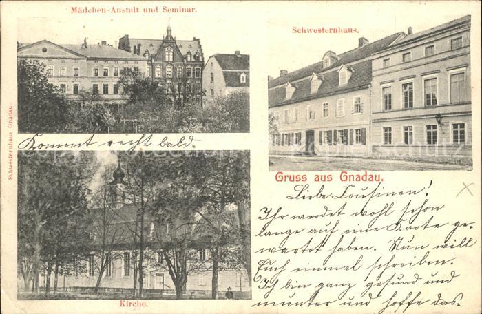 Gnadau Maedchen- Anstalt Seminar Schwesternhaus