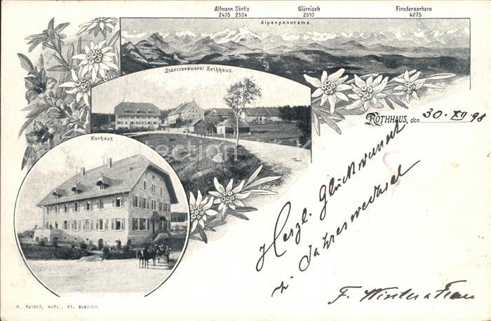 Rothhausen Kurhaus Staatsbrauerei Rothhaus