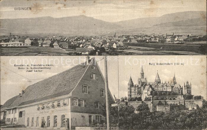 Bisingen Burg Hohenzollern Kolonial- und Manufakturwaren Lacher