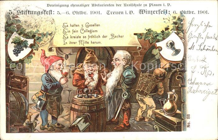 Plauen Vogtland 5. Stiftungsfest Winzerfest