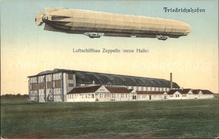 Friedrichshafen Bodensee Luftschiffbau Zeppelin