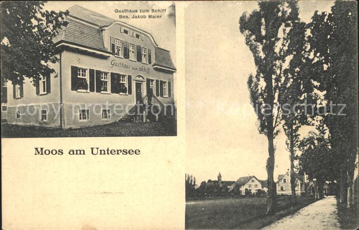 Moos Bodensee Gasthaus zum Schiff