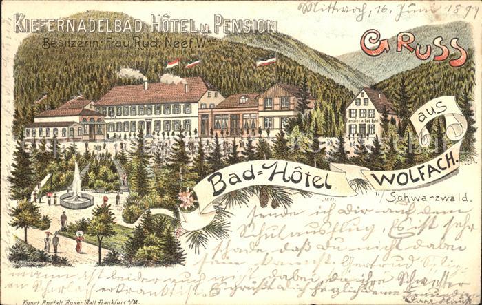 Wolfach Kiefernadelbad Hotel Pension
